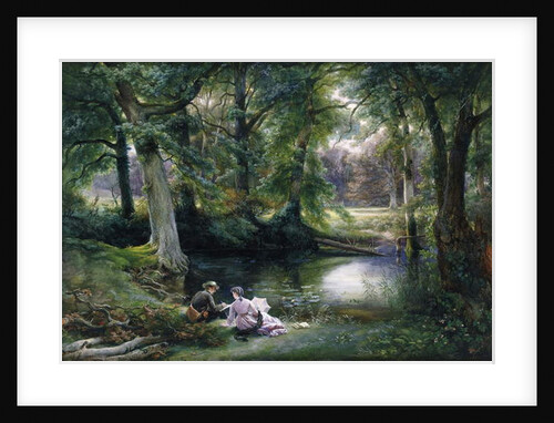 The Art Lesson, 1870 by Carl Friedrich Wilhelm Trautschold