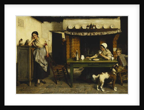 Love's Distraction, 1880 by Evariste Carpentier