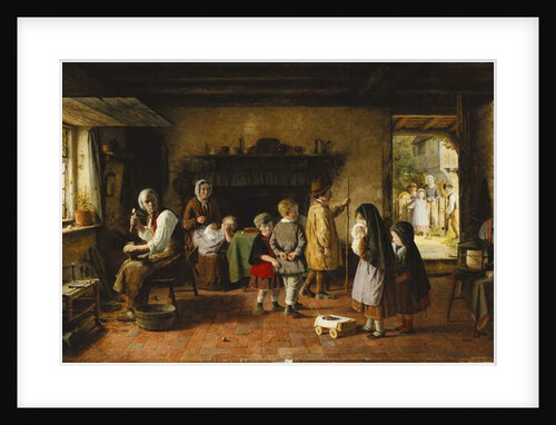 Early Sorrow, 1861 by Frederick Daniel Hardy