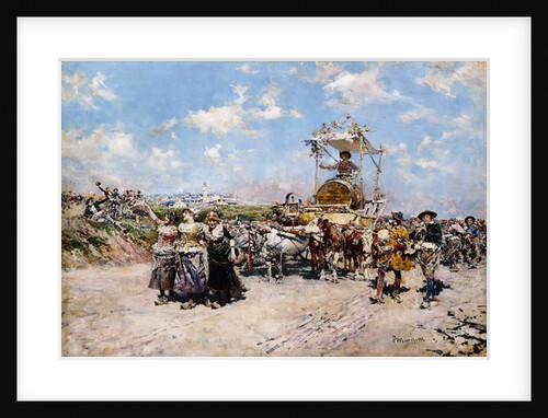 Le Fete des Vendanges de Naples, by Ludovico Marchetti