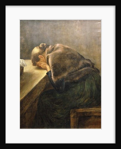 Mourning by Fritz von Uhde