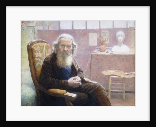 An Old Artist; Un Vieil Artiste, 1898 by Belmiro de Almeida