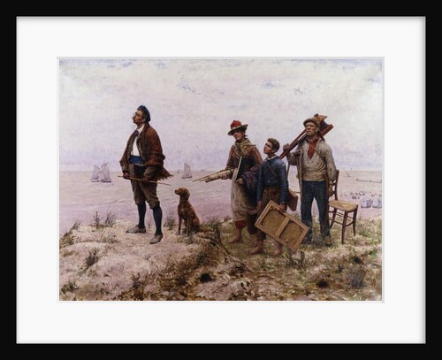 An Amateur Painter; Un Peintre Amateur by Jules Denneulin