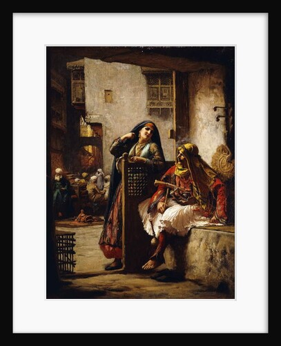 A Visit from the Chieftain, by Frederick Arthur Bridgman