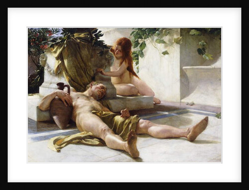After the Bacchanal, 1898 by Robert Richter