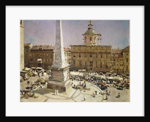 Piazza Santa Maria Maggiore, Rome by Erich Kips