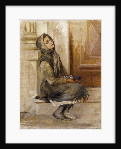 The Flower Seller by Georg Jacobides