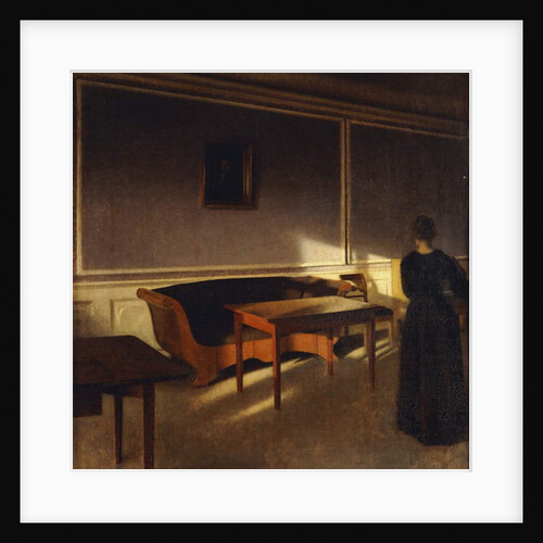 Solskin I Dagligstuen, No.1, 1903 by Vilhelm Hammershoi