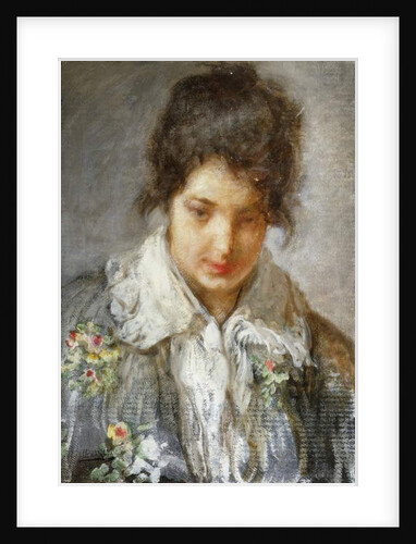 Portrait of a Lady by Mose Bianchi