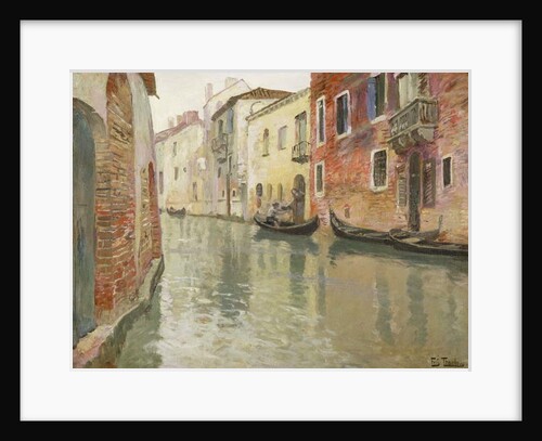 A Venetian Backwater, by Fritz Thaulow