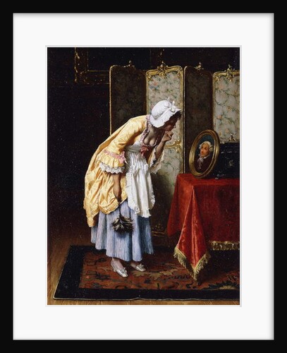 The Secret Admirer, 1871 by Tito Conti