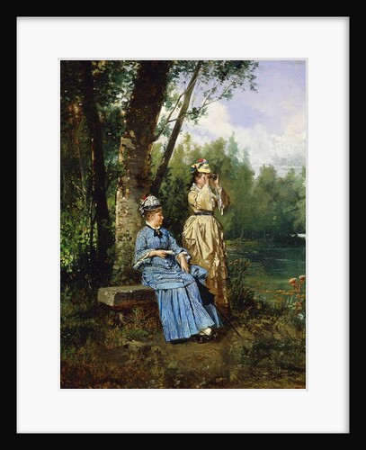 Through the Binoculars by Antonio Garcia Mencia