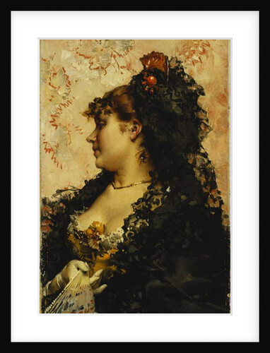 A Spanish Beauty by Frederik Hendrik Kaemmerer