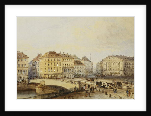 Ferdinandbrucke by Rudolph von (follower of) Alt
