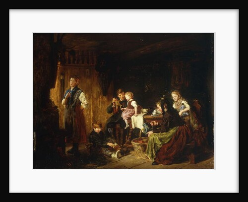 Afternoon Pastimes, 1875 by Felix Schlesinger