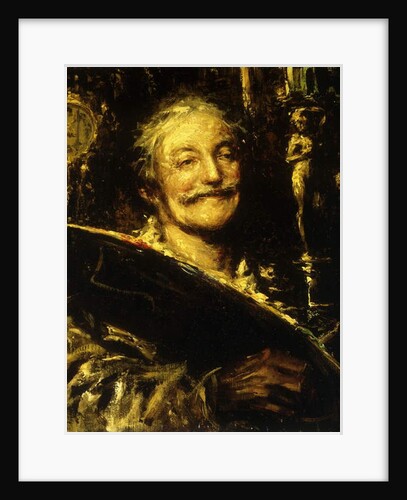 A Self Portrait by Antonio Mancini