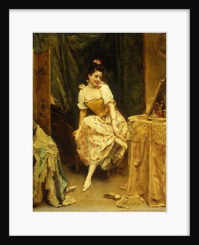 Young Woman at a Dressing Table, by Raimundo de Madrazo y Garreta