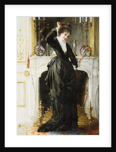 In the Boudoir by Alfred Emile Stevens