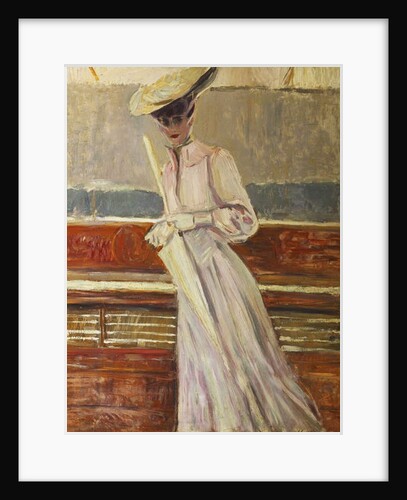 Madame Helleu on the Yacht Etoile, c.1902 by Paul Cesar Helleu