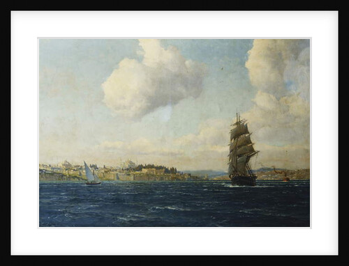 A View of Constantinople by Michael Zeno Diemer