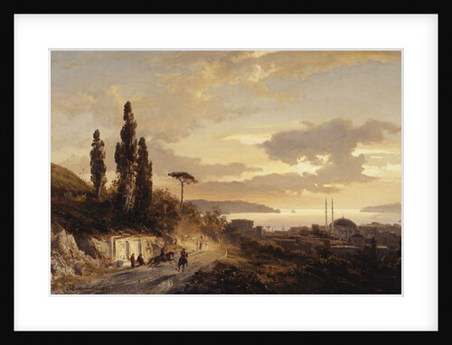 A View of Constantinople and the Bosphorus from the Asian Side, 1864 by Karl Paul Themistocles von Eckenbrecher