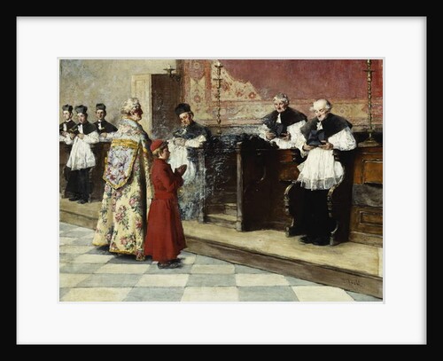 The Christening; Il Battesimo by Vicenzo Irolli