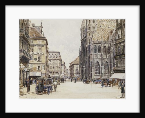 Stefansplatz, Vienna, by Rudolf Bernt