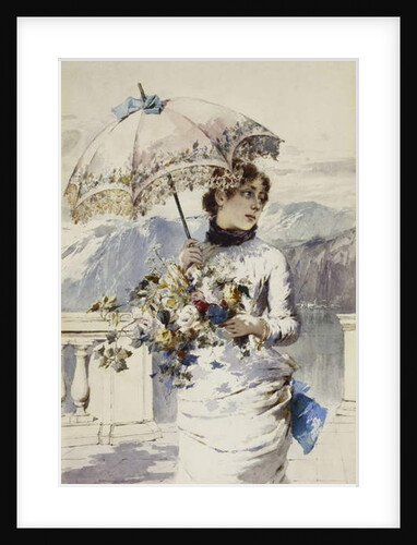 On the Terrace by Enrico Gamba
