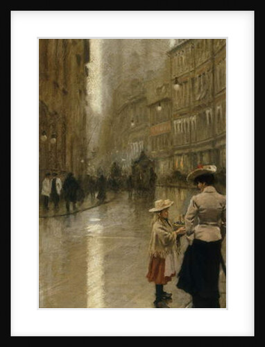 The Young Flower Vendor, by Paul Fischer