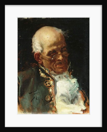 Portrait of a Gentleman; Retrato de Caballero, 1884 by Joaquin Sorolla y Bastida