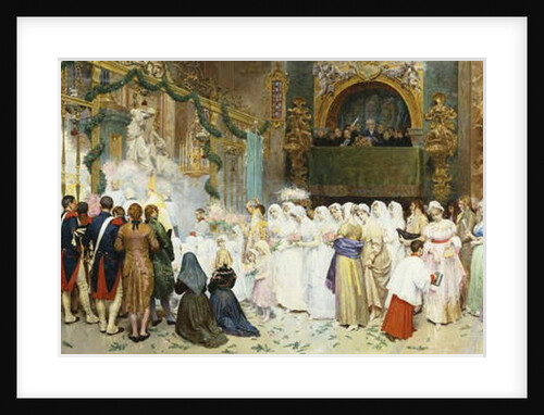 Confirmation Mass, 1870 by Giulio Rosati