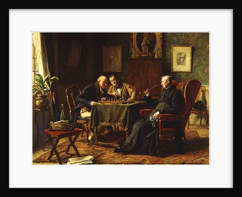 A Game of Chess by Gerard Portielje