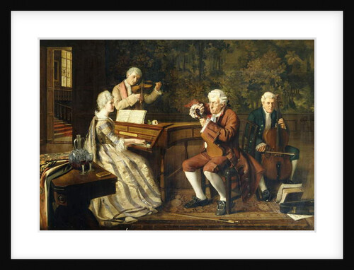 The Musicians, 1884 by H. W. Jennings Brown