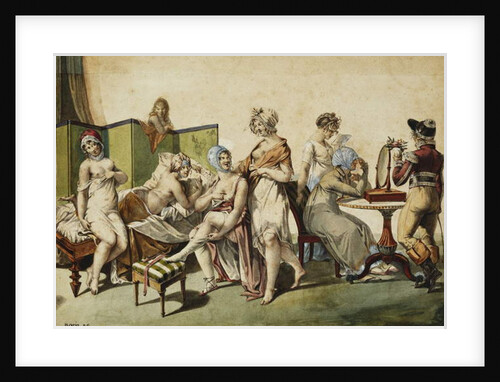 Lever des Ouvrieres en Linge, by Jean Francois Bosio