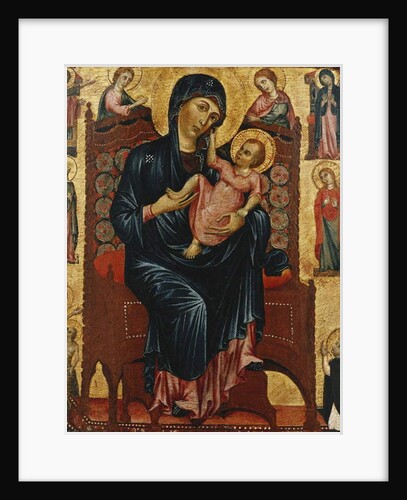 The Madonna and Christ Enthroned with Saints by Master of the Magdalen