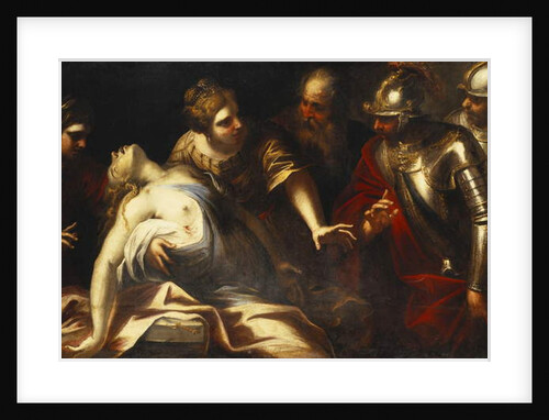 Death of Lucretia by Luca Giordano