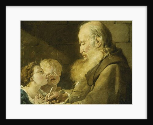 A Schoolmaster with His Pupils, 1801 by Noel Halle