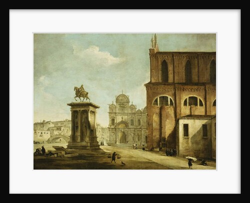 Campo SS Giovanni e Paolo, Venice by Michele Marieschi