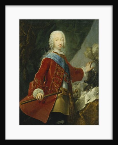 Portrait of a Gentleman, Probably the Grand Duke Peter Fedorovich, Later Czar Peter III by Georg Christoph Grooth