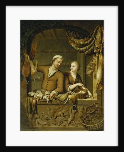 The Poultry Sellers, 1727 by Willem van Mieris