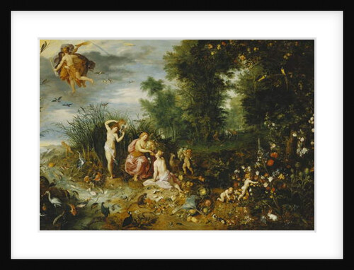 The Four Elements by Jan II & Balen Hendrik van Brueghel