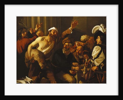 Christ Driving the Moneychangers from the Temple, 1621 by Theodore van called Dirk Baburen