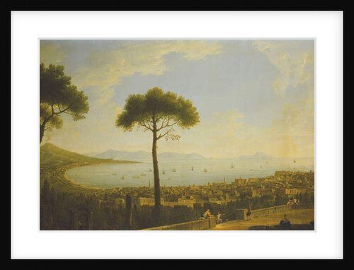 A Panoramic View of Naples, the Bay of Naples, Portici, Vesuvius, the Sorrento Peninsula and Capri from the Conocchia by Pietro Fabris