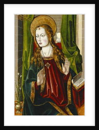 The Assumption of the Magdalen; and The Annunciation by Master of Santa Maria de la Hoz