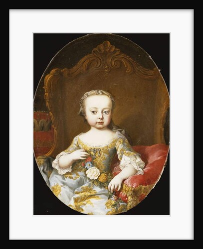 Portrait of His Sister, the Archduchess Maria Christine by Martin van Mytens or Meytens