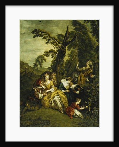 A Fete Champetre, 1756 by Jan Josef the Elder Horemans