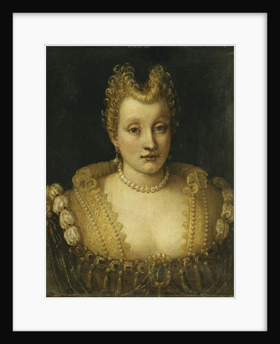 Portrait of a Lady Said to be of the Contarini Family by Francesco Montemezzano