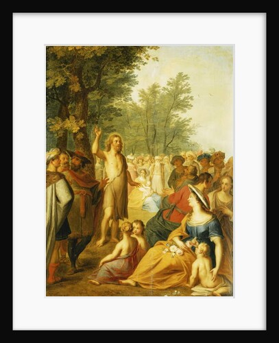 Saint John the Baptist Preaching in the Wilderness by Balthasar Beschey