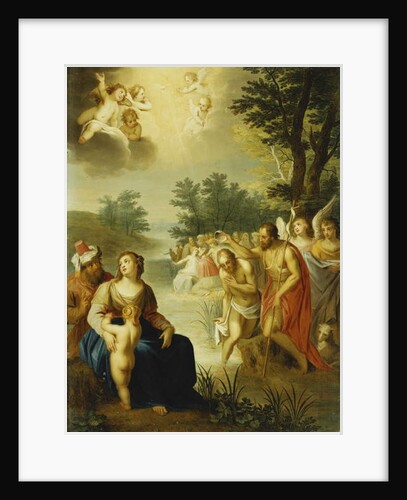 The Baptism of Christ by Balthasar Beschey