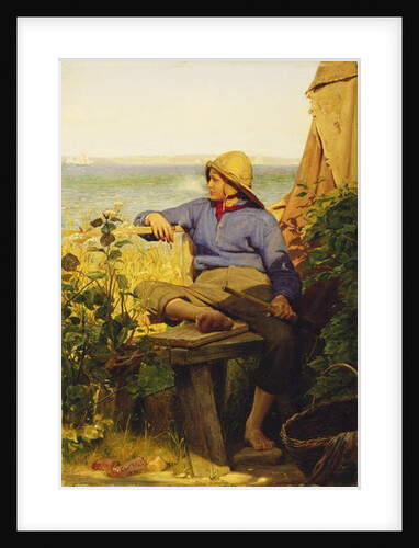 The Sailor, 1874 by Carl Bloch